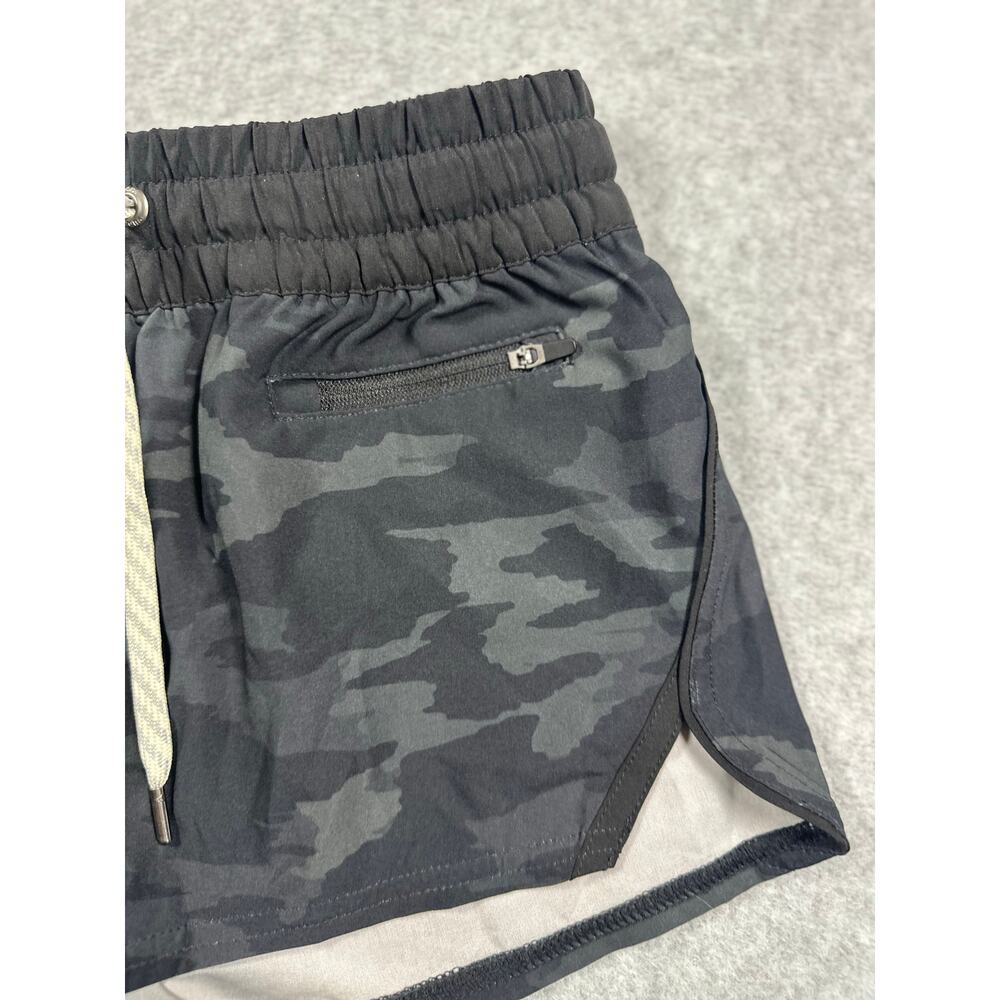 Vuori Clementine 2.0 Short Women's XS/S Black Camo Running Built-In Liner - Picture 3 of 6